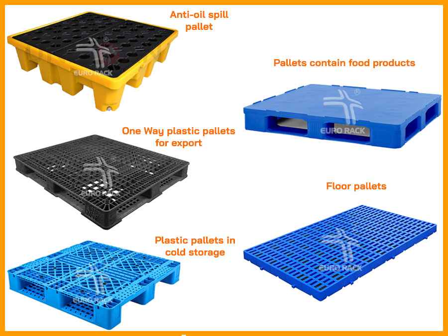 Plastic pallets | The result supports accessory storage