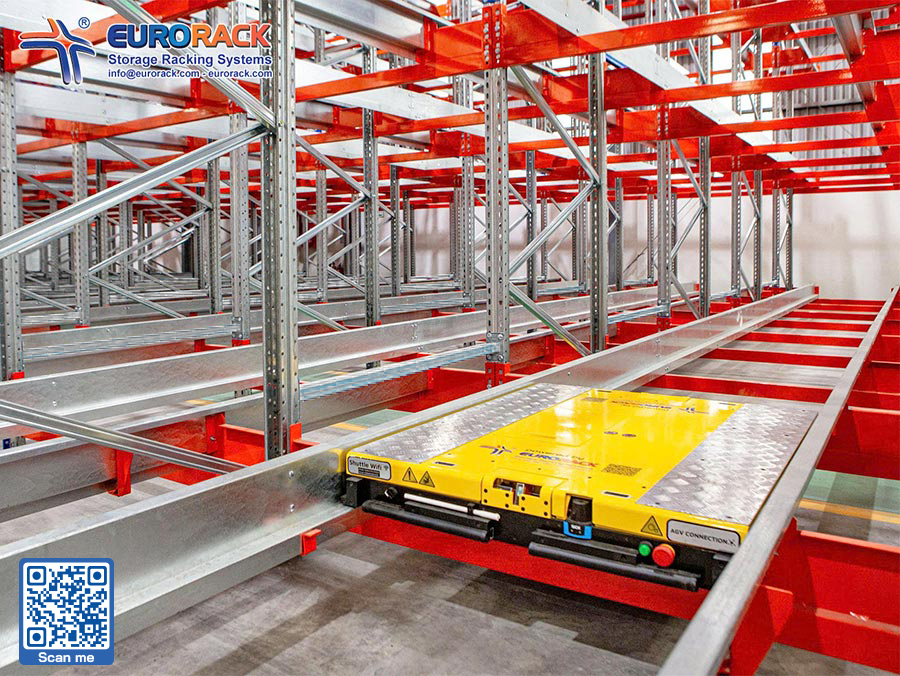 Robot Shuttle Powerful motor with high operational efficiency