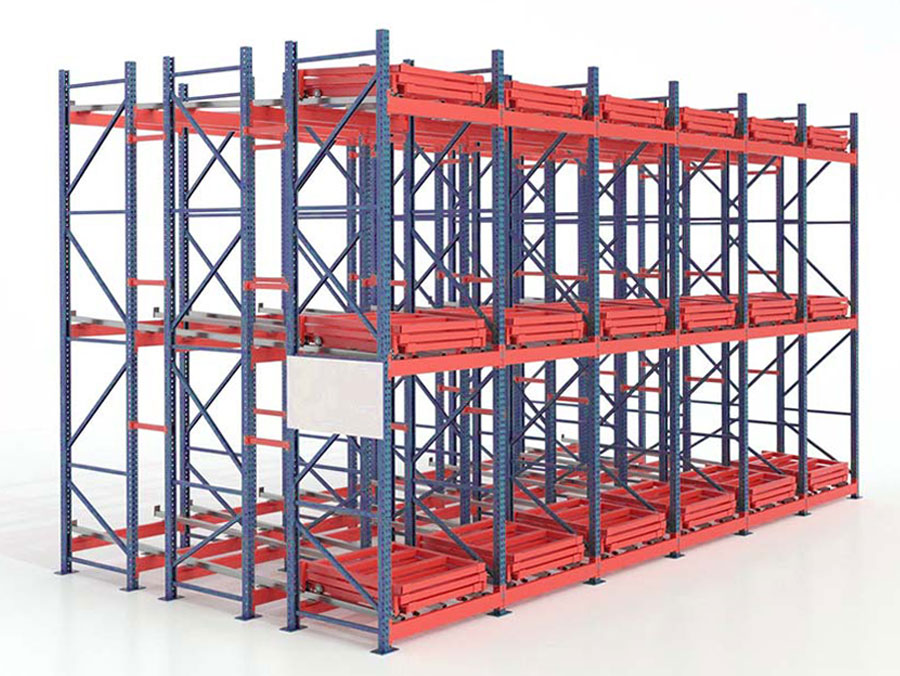 Technical specifications of Push Back Racking