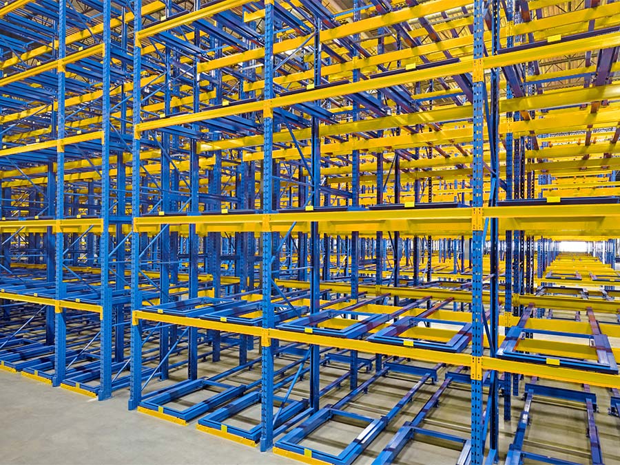 Overview of the Push Back Racking System