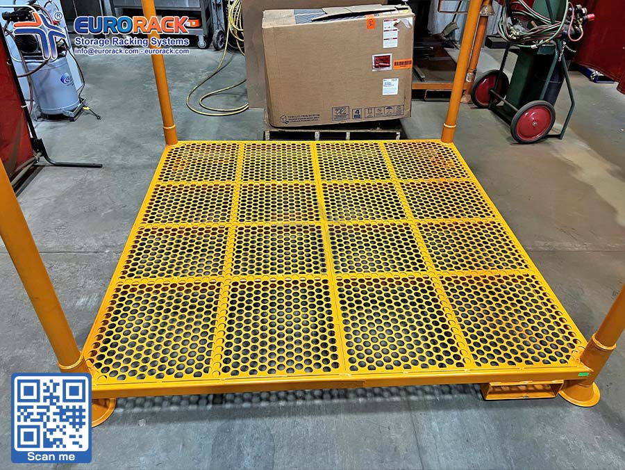 Powder-Coated Steel Pallet