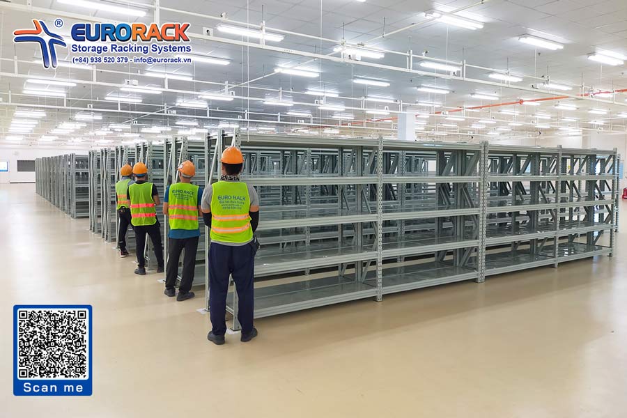 báo giá kệ sắt trung tải