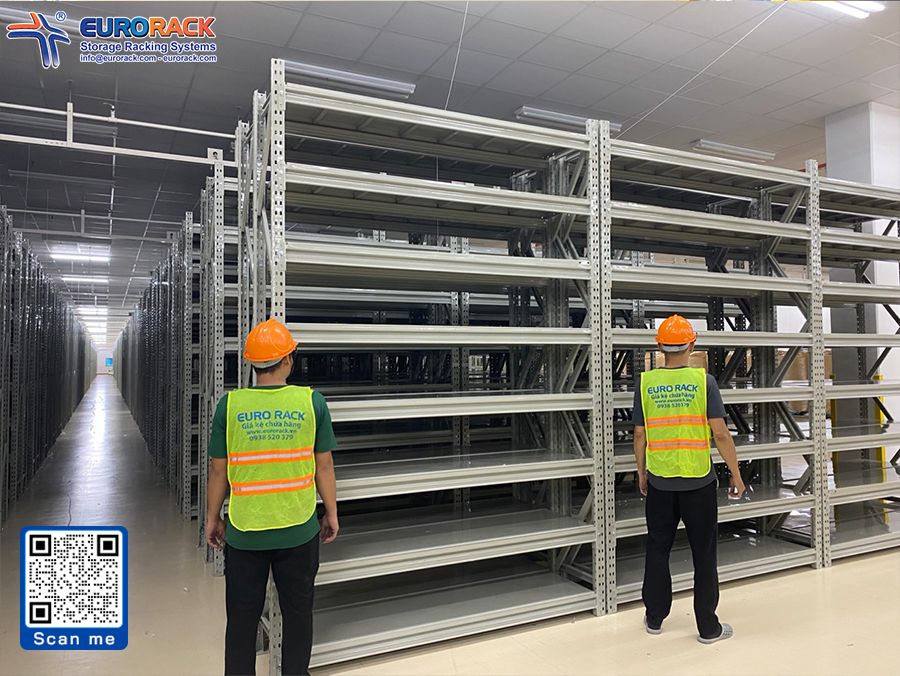 Kệ trung tải cho kho FMCG