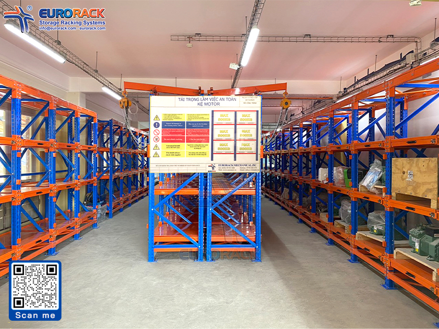 Kệ kệ để khuôn chịu tải nặng cho nhà kho nhiều tầng