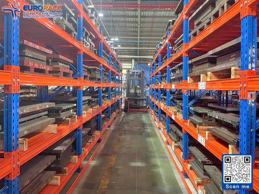 Kệ VNA phù hợp nhiều loại xe nâng