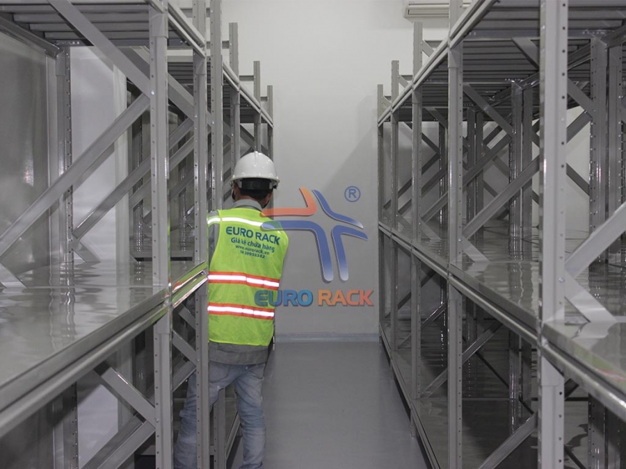 Kệ pallet VNA cho kho dược ở Long An