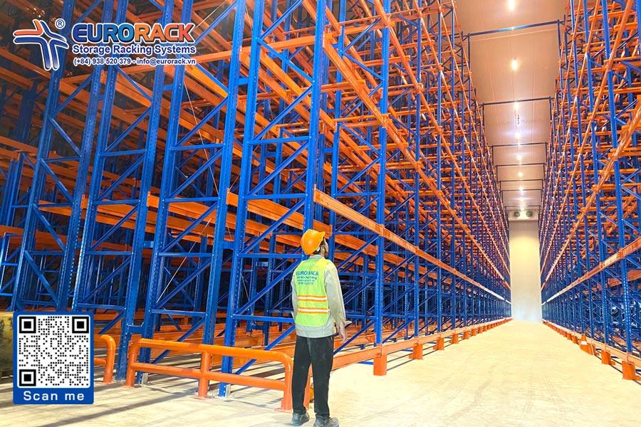 Kệ cho lạnh cho khách hàng doanh nghiệp tại Long An được hoàn thiện bởi Eurorack