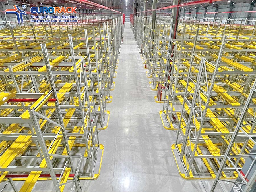 Technical specifications of VNA Pallet Racking