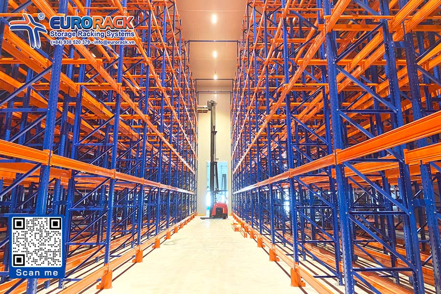 Nghiệm thu và thử tải bàn giao dự án kệ để hàng đông lạnh cho doanh nghiệp tại Long An