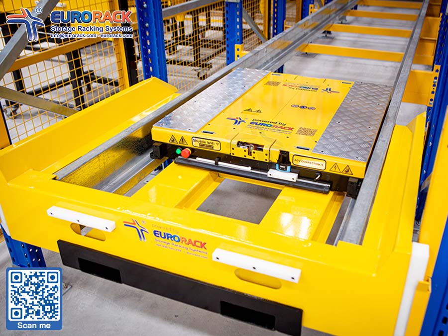 Robot Shuttle Using sensor made in Germany