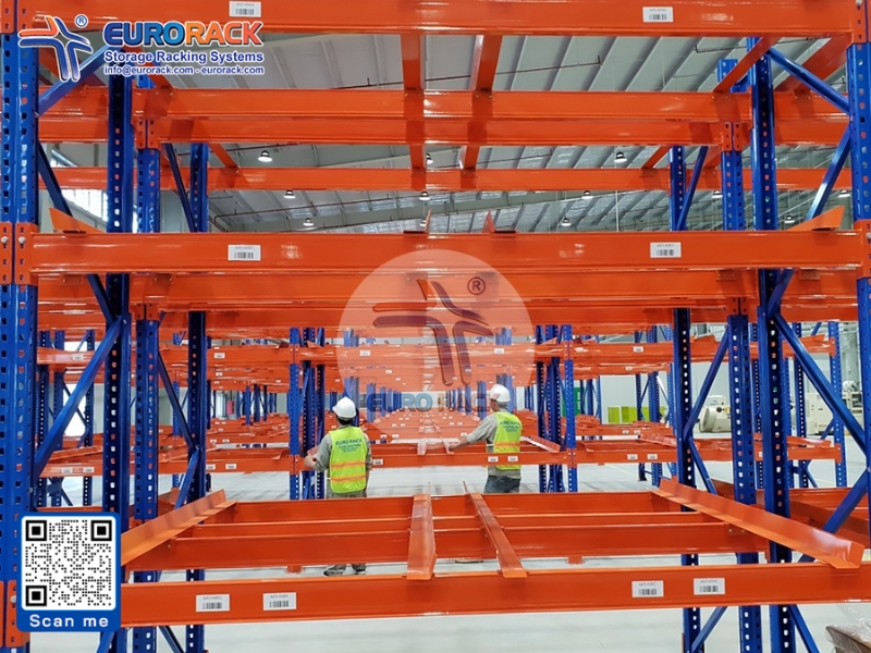 Eurorack triển khai kệ Selective cho trung tâm phân phối quy mô lớn