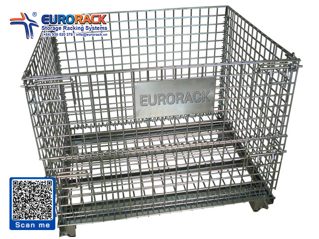 Ứng dụng của pallet lưới sắt