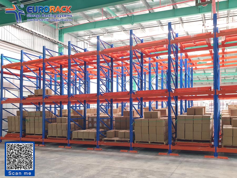 Push-Back Pallet Racking
