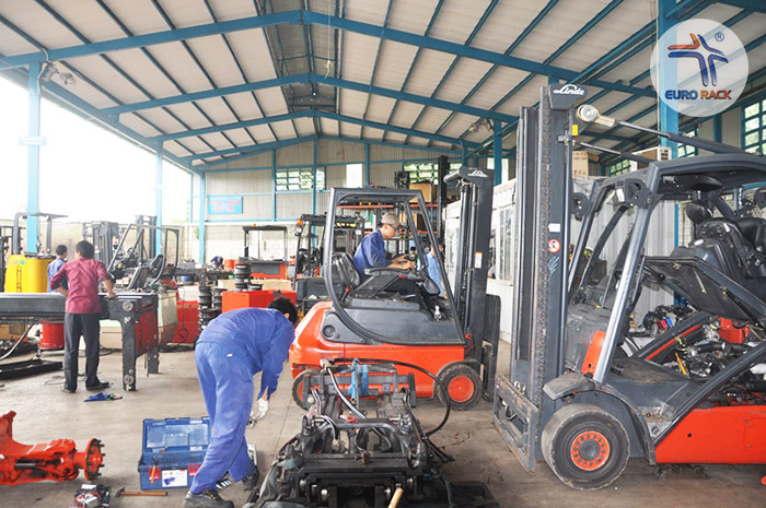 Sử dụng thiết bị phụ trợ cho xưởng cơ khí