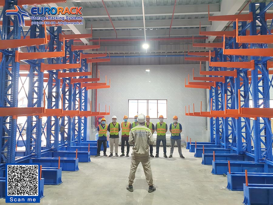 Mechanical Steel Cantilever Racks
