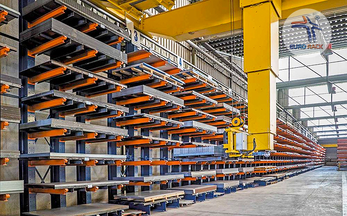 Giải pháp giá kệ tay đỡ sắt thép cơ khí