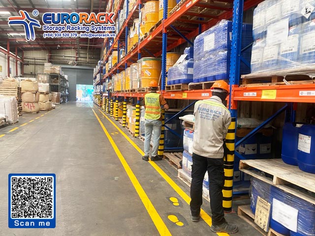 Dự án kệ chứa hàng Double Deep