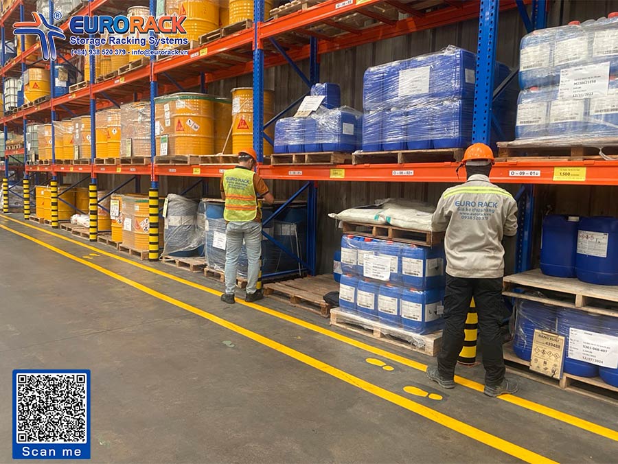 Euro Standard Chemical Racking